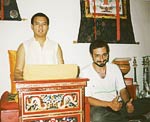 Michael with Lama Wangchen