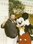 Michael with Mickey Mouse