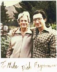 Michael with Dr. Richard Feynman