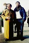 Michael with Sogyal Rinpoche