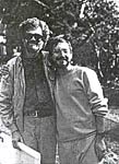 Michael with Dr. Terrence McKenna